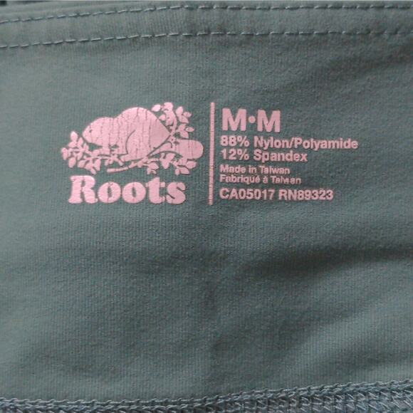 Roots Canada Yoga Capri Leggings in Green – Size M – EUC - Picture 6 of 9